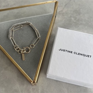 ジュスティーヌクランケ(JUSTINE CLENQUET)の【新品】Justine Clenquet ゴールド Pixie ブレスレット(ブレスレット/バングル)