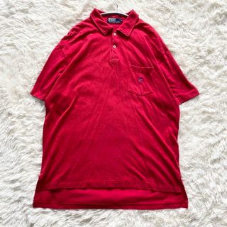 ポロラルフローレン(POLO RALPH LAUREN)のPOLO by  RALPH  LAUREN ポロシャツ　レッド　サイズLL(ポロシャツ)