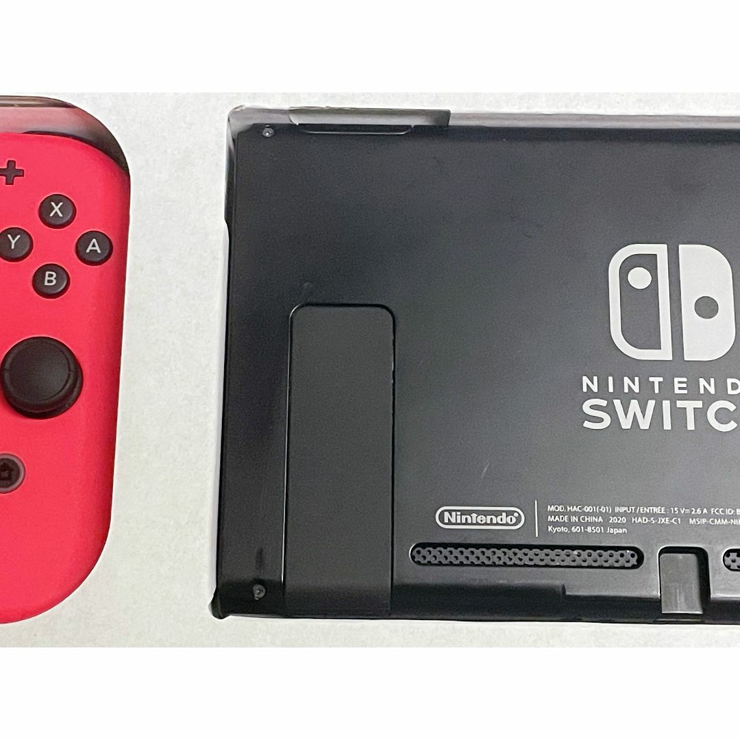 液晶綺麗 新型 NINTENDO 任天堂 スイッチ Switch ブルーレッド