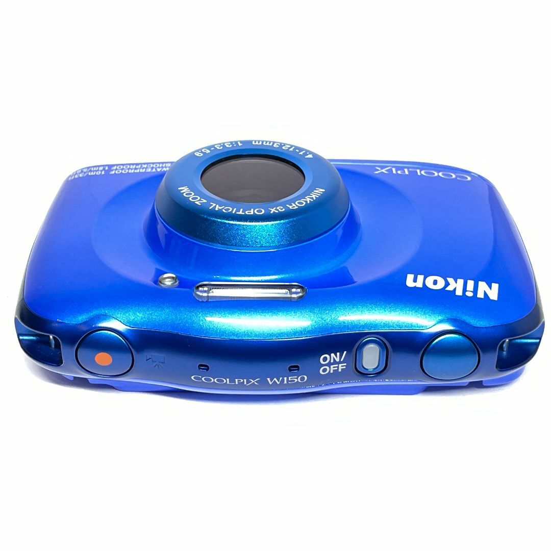 2種類選べる 箱付 Nikon COOLPIX W150 ブルー | irai.co.id