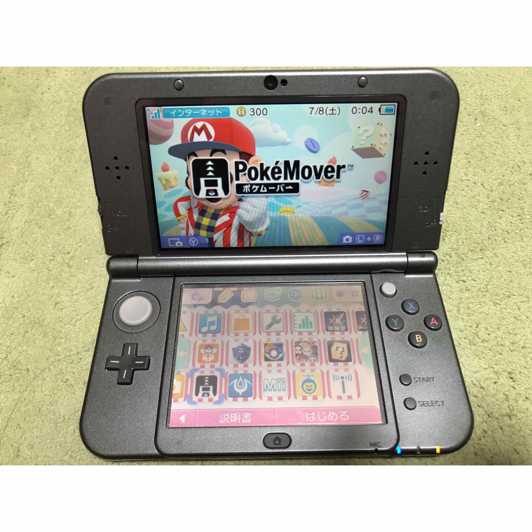 ポケモンバンク・ポケムーバー有り　NEW ニンテンドー 3DS LL本体