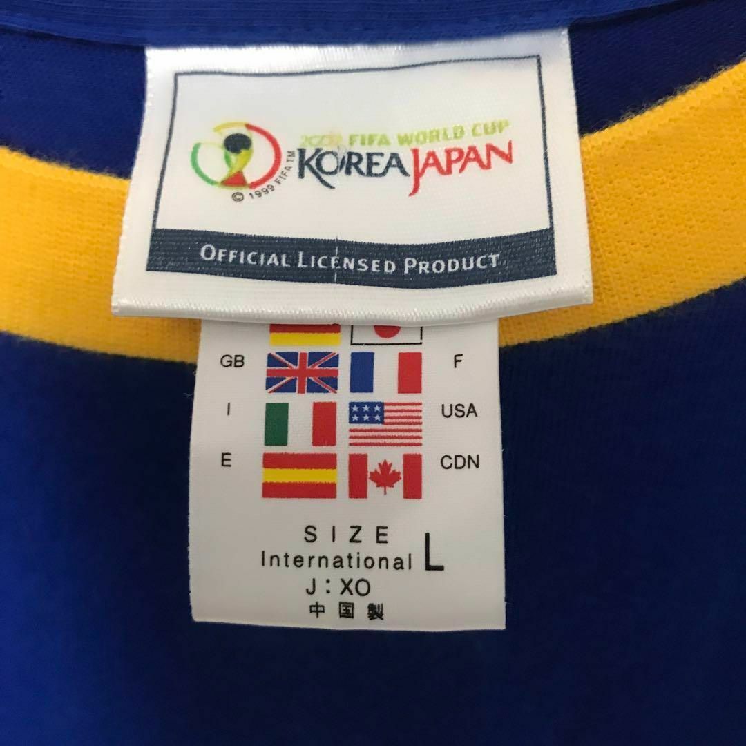 adidas(アディダス)のadidas 日韓ワールドカップ2002スウェーデン代表 リンガー Tシャツ メンズのトップス(Tシャツ/カットソー(半袖/袖なし))の商品写真