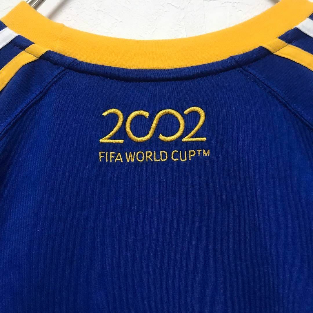 adidas 日韓ワールドカップ2002スウェーデン代表 リンガー Tシャツ 5