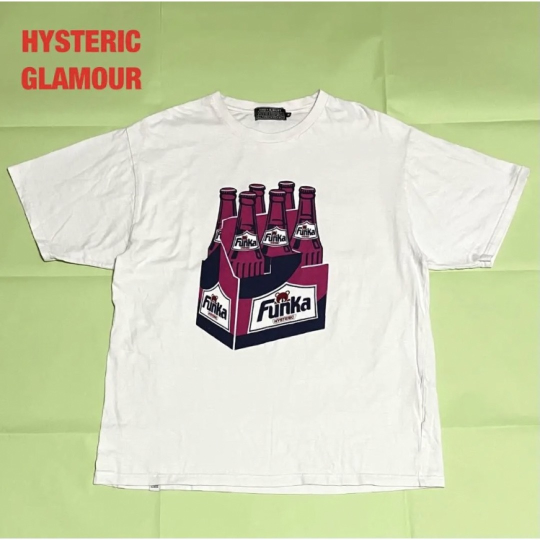 HYSTERIC GLAMOUR　HYS FUNKA Tシャツ　ファックベアー