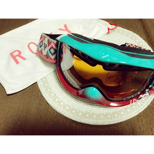 Roxy(ロキシー)のROXY☆ゴーグル スポーツ/アウトドアのスノーボード(ウエア/装備)の商品写真