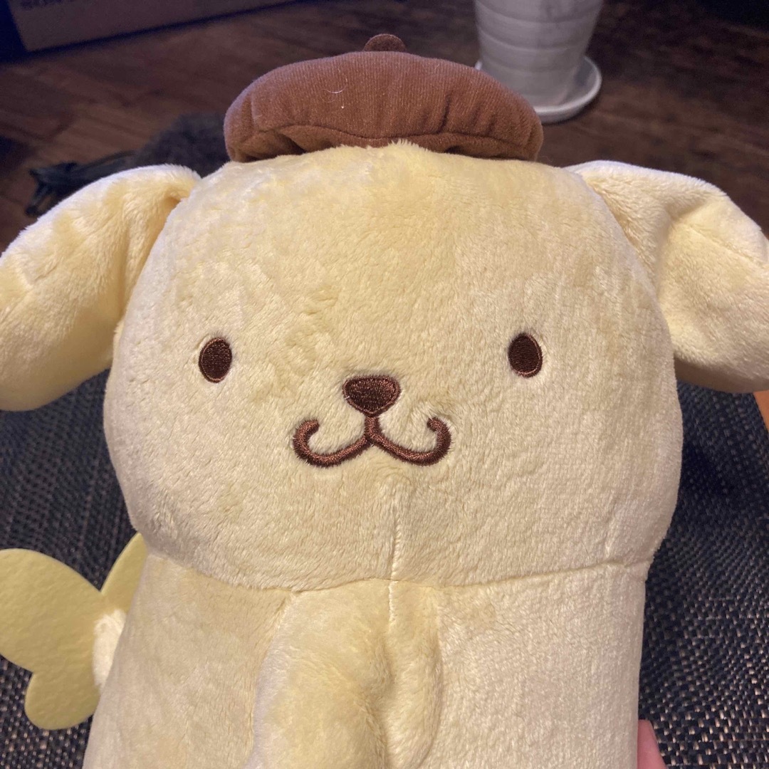 ポムポムプリン - ポムポムプリン ふりむきおしり BIGぬいぐるみ ポムポムプリン - ポムポムプリン ふりむきおしり BIGぬいぐるみ