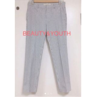 ビューティアンドユースユナイテッドアローズ(BEAUTY&YOUTH UNITED ARROWS)の【値下げ】BEAUTY&YOUTH テーパードパンツ(カジュアルパンツ)