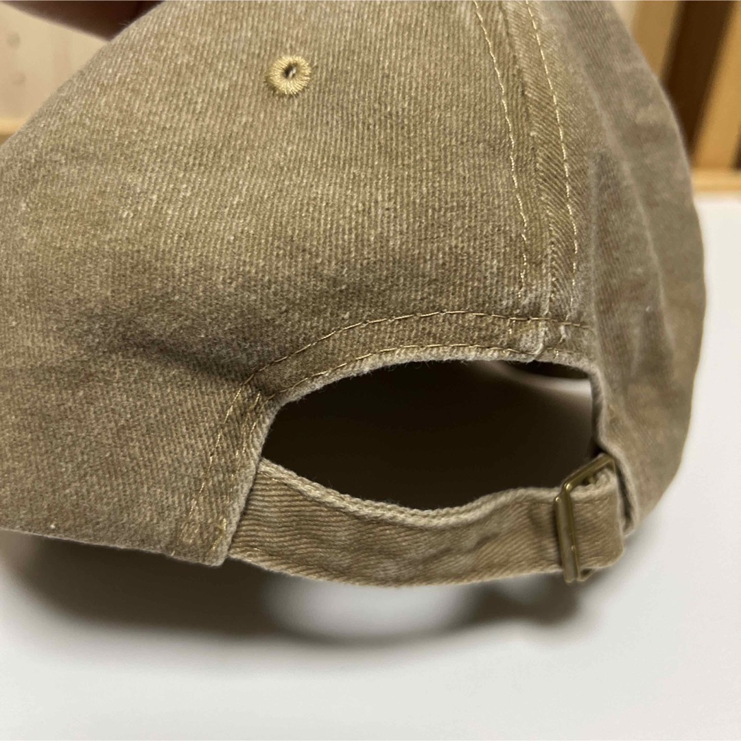 miumiu(ミュウミュウ)のmiumiu ミュウミュウ デニム キャップ ベージュ ベースボール ジーンズ レディースの帽子(キャップ)の商品写真