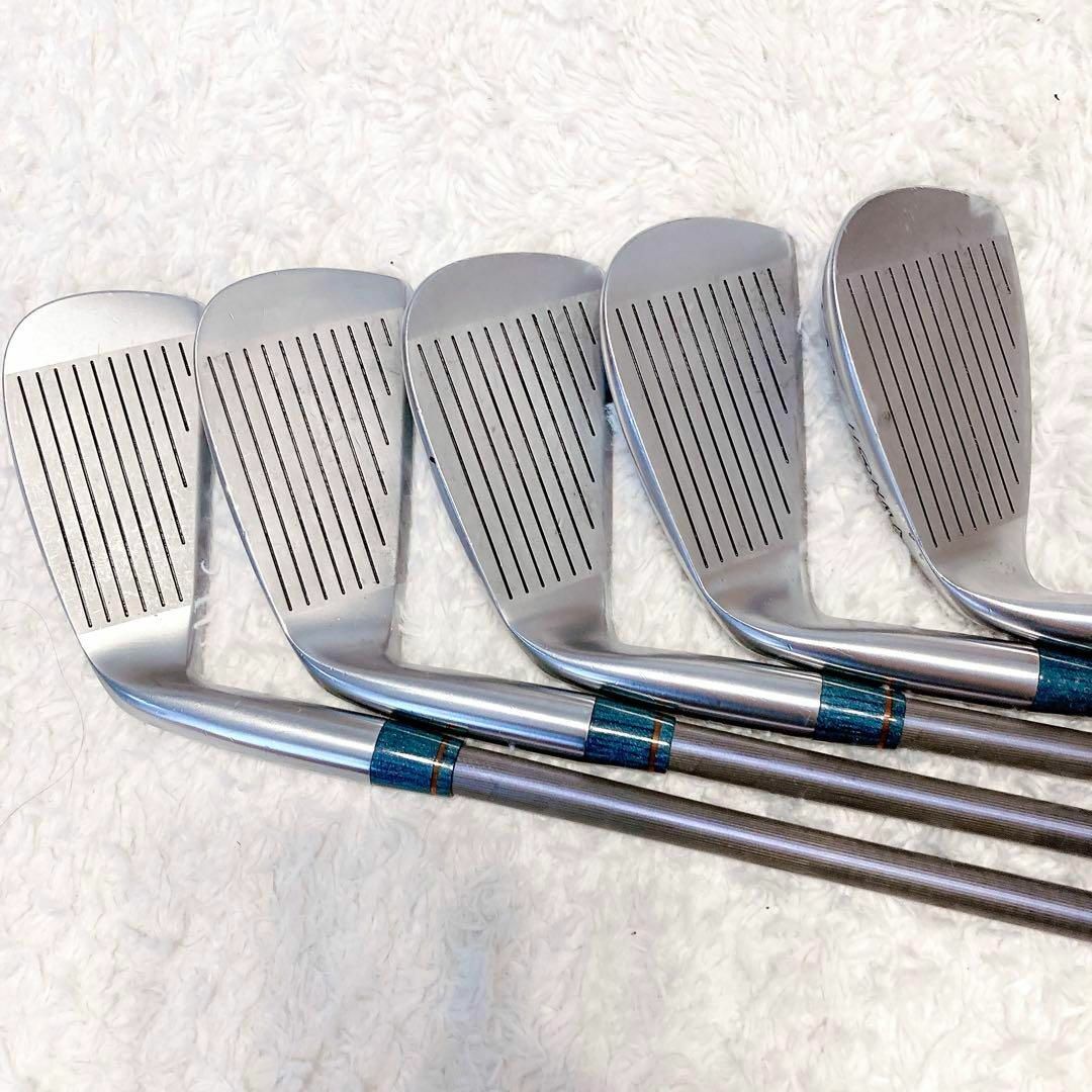 【希少】HONMA LB-606 レディース 8本セット 2星 2S 金七宝