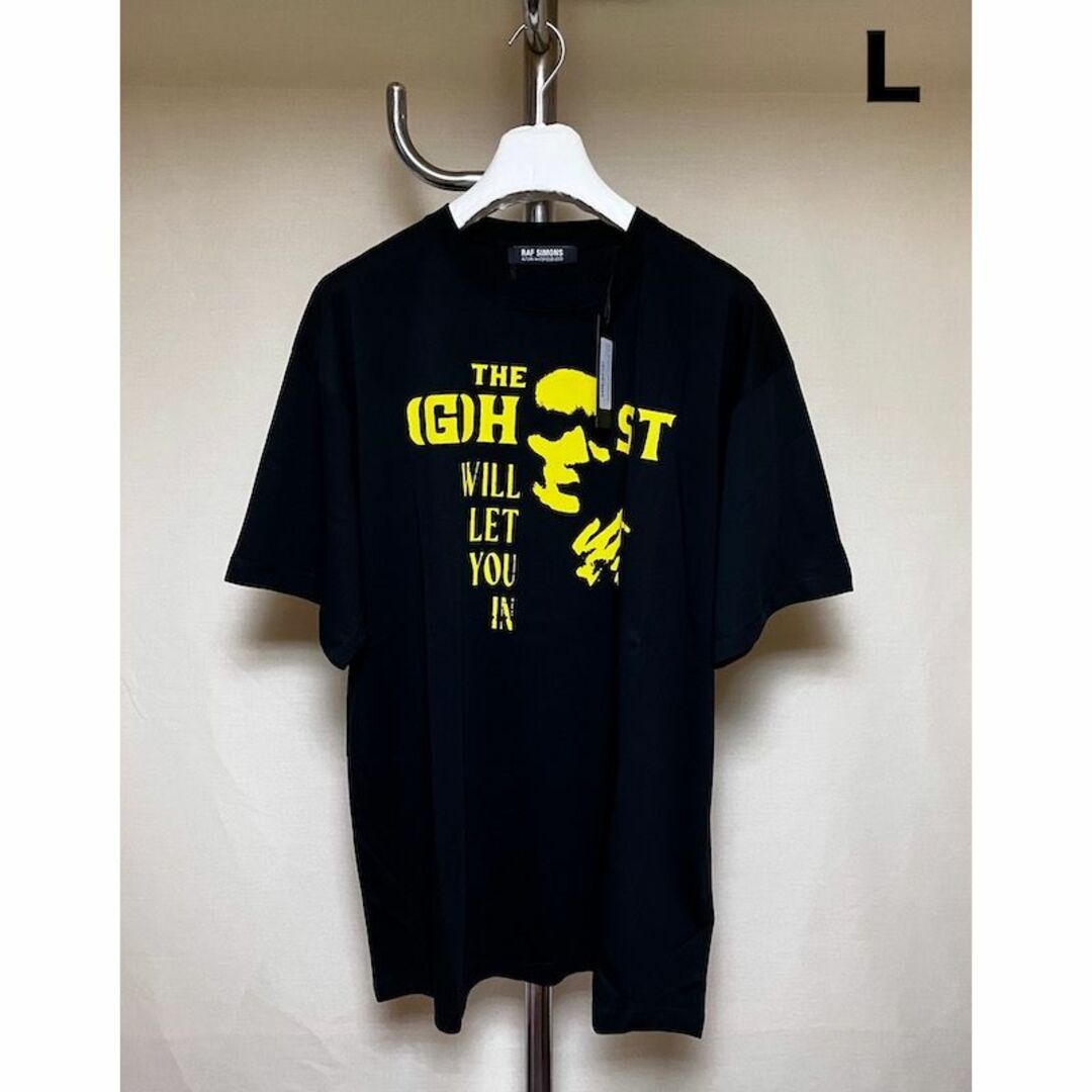 RAF SIMONS(ラフシモンズ)の新品 22aw L RAF SIMONS ゴースト Tシャツ 黒 4706 メンズのトップス(Tシャツ/カットソー(半袖/袖なし))の商品写真