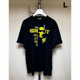 RAF SIMONS - 新品 22aw L RAF SIMONS ゴースト Tシャツ 黒 4706の通販