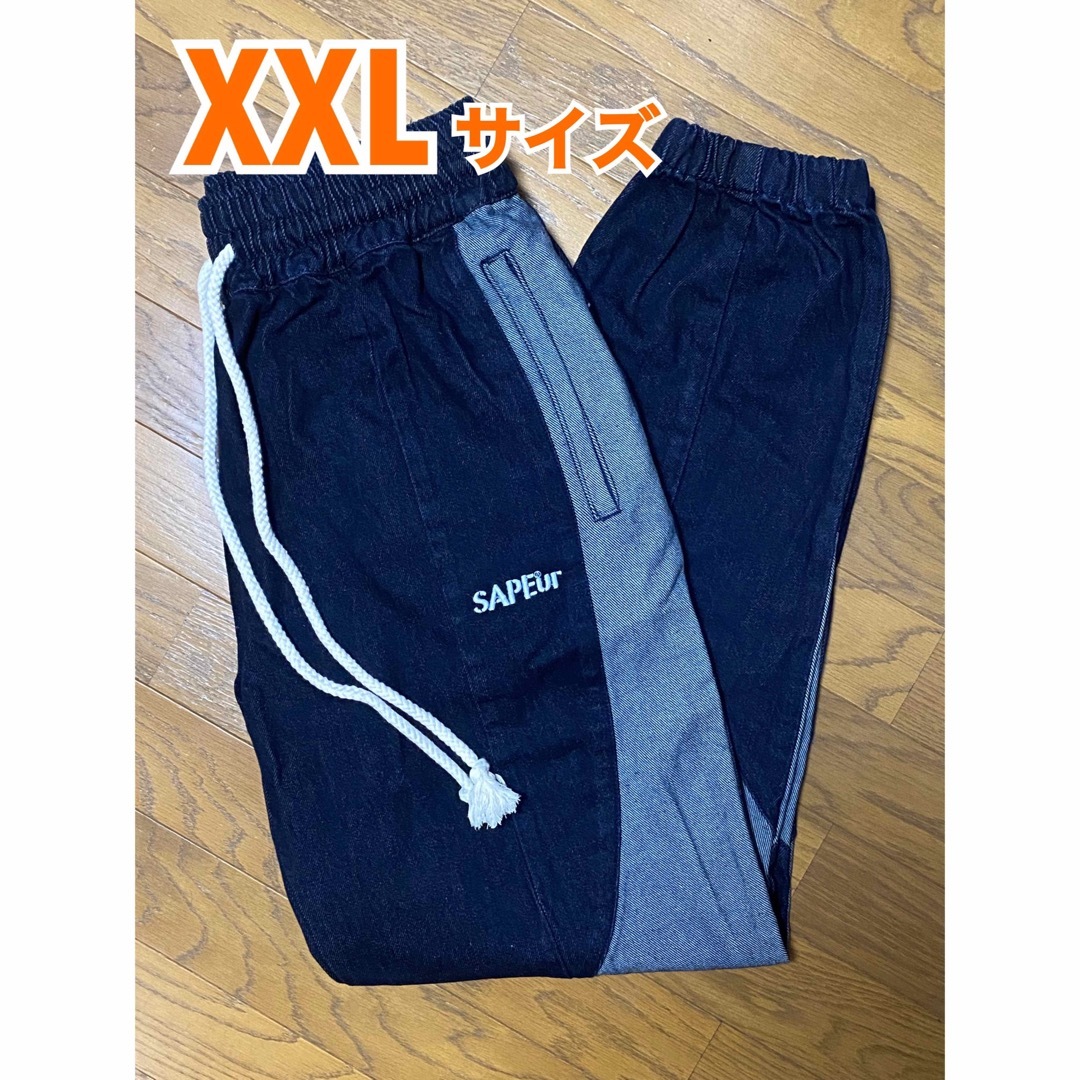 SUPEur DENIM TRACK PANTS サプールデニムトラックパンツ | www