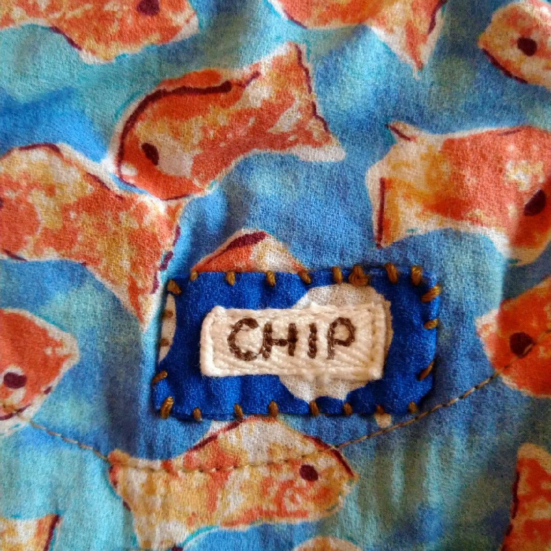 CHIP TRIP(チップトリップ)のチップトリップ　魚　ワンピース　ブルー キッズ/ベビー/マタニティのキッズ服女の子用(90cm~)(ワンピース)の商品写真