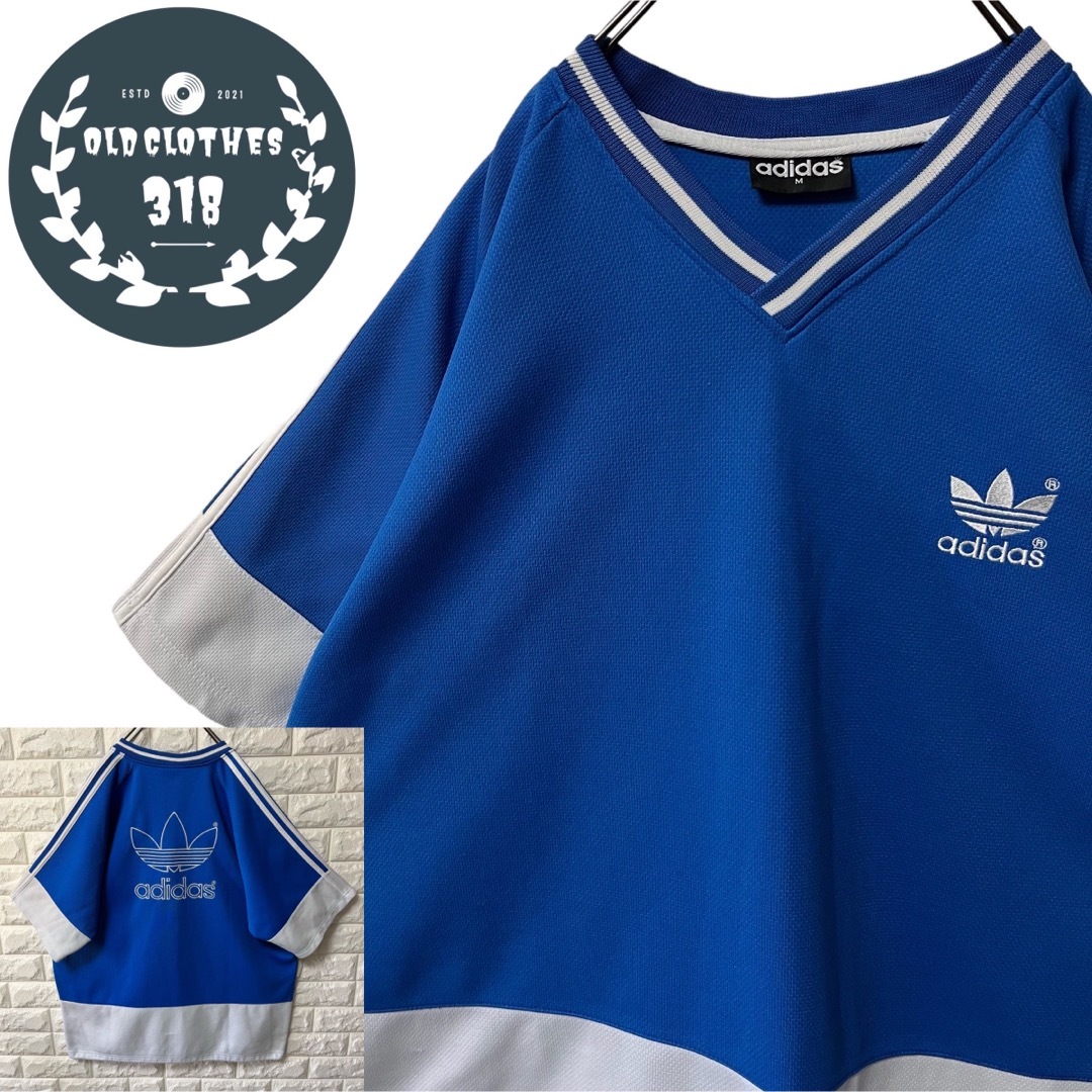 【ADIDAS】アディダス 90s S/S Tee メッシュ地 デカロゴ