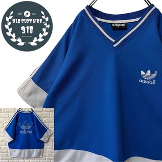 アディダス(adidas)の【ADIDAS】アディダス 90s S/S Tee メッシュ地 デカロゴ(Tシャツ/カットソー(半袖/袖なし))