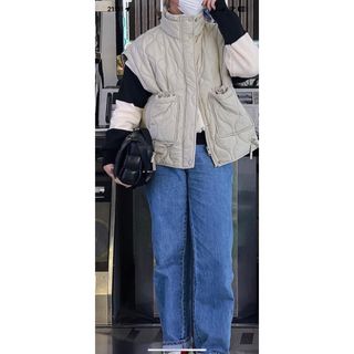 ZARA - 新品未使用タグ付き ZARA ウォーターレペレントパフベストの