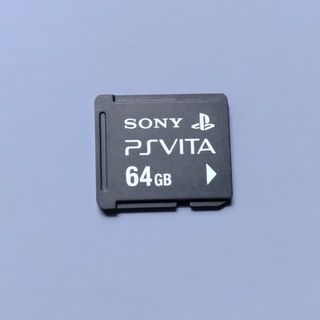 プレイステーションヴィータ(PlayStation Vita)の【SONY】PSVita メモリーカード64GB used品　D(携帯用ゲーム機本体)