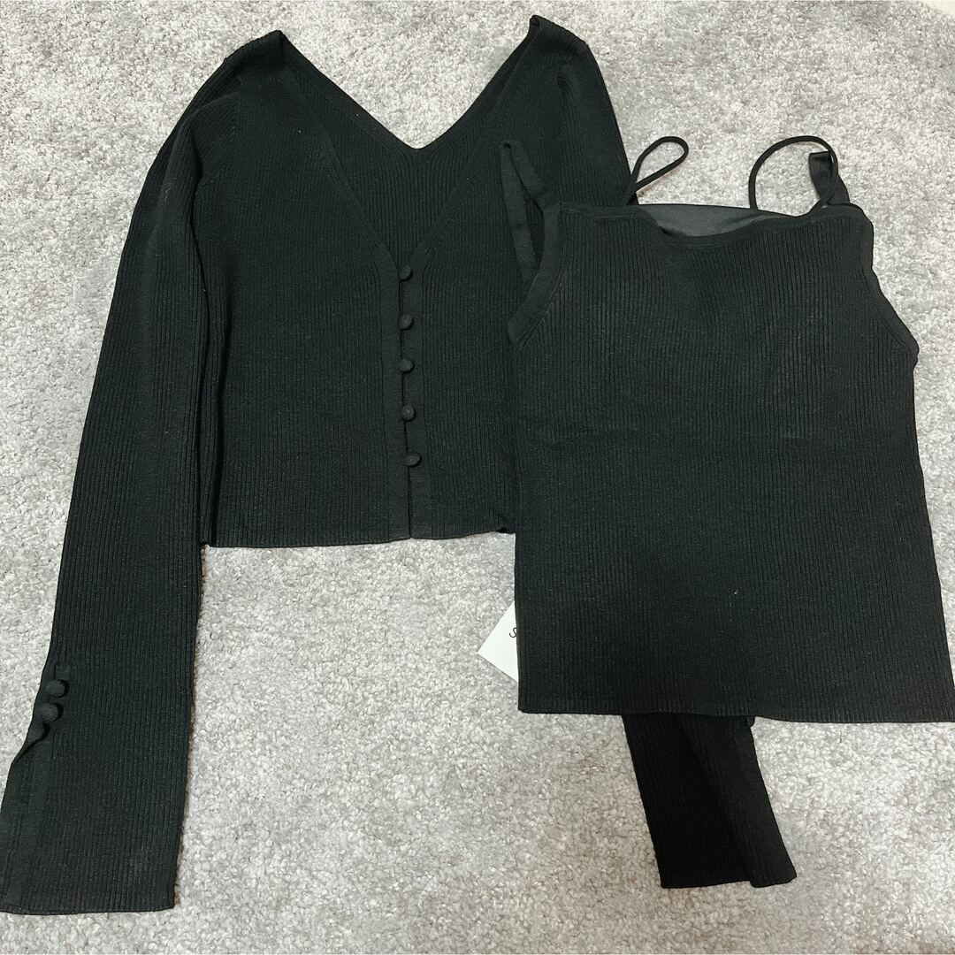 SNIDEL - カーデ&カップインキャミセットの通販 by Ak's shop