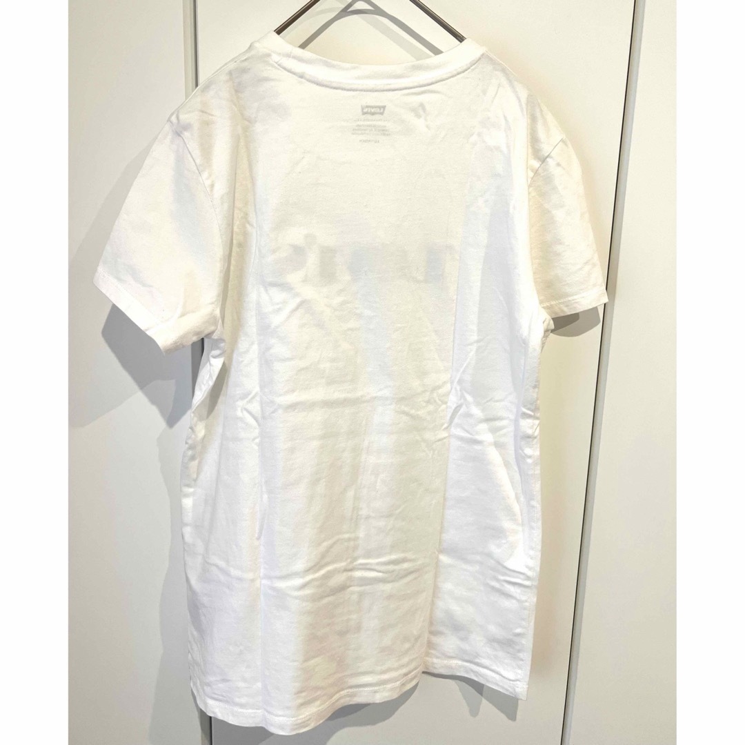 リーバイス Tシャツ メンズXS レディースM相当 ホワイト 美品