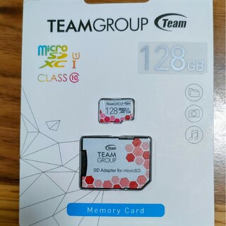 チームメッセージ(TEAM MESSAGE)のmicroSDカード 128GB(PC周辺機器)