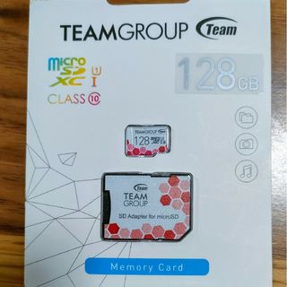 チームメッセージ(TEAM MESSAGE)のmicroSDカード 128GB(PC周辺機器)