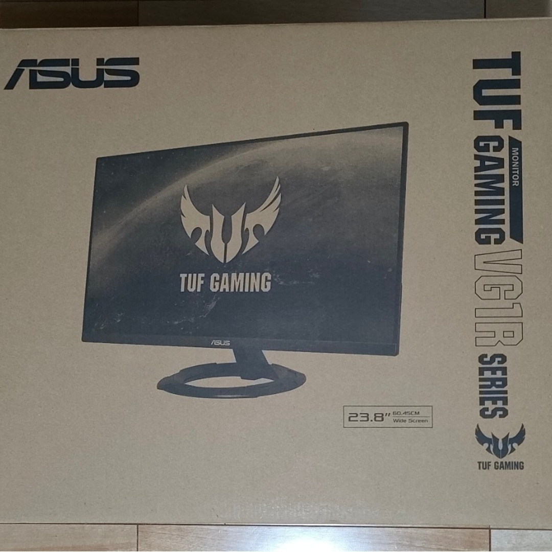 ASUS(エイスース)のASUS TUFGaming VG249Q1R 23.8インチ スマホ/家電/カメラのPC/タブレット(PCパーツ)の商品写真