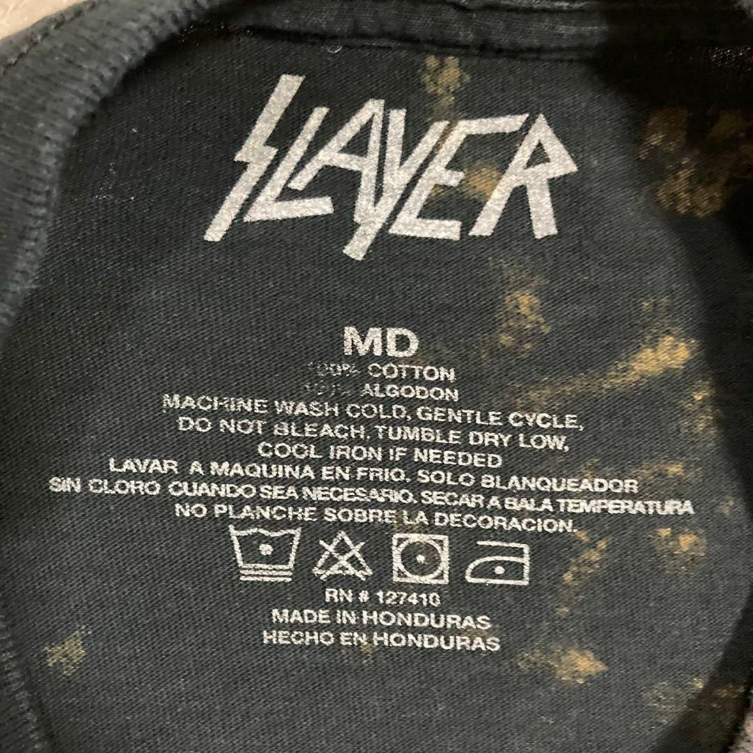 MHI バンド Tシャツ SLAYER 黒 スレイヤー　メタル　ロック メンズのトップス(Tシャツ/カットソー(半袖/袖なし))の商品写真