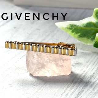 ジバンシィ(GIVENCHY)の美品 GIVENCHYネクタイピン ゴールドシルバー キラキラ(ネクタイピン)