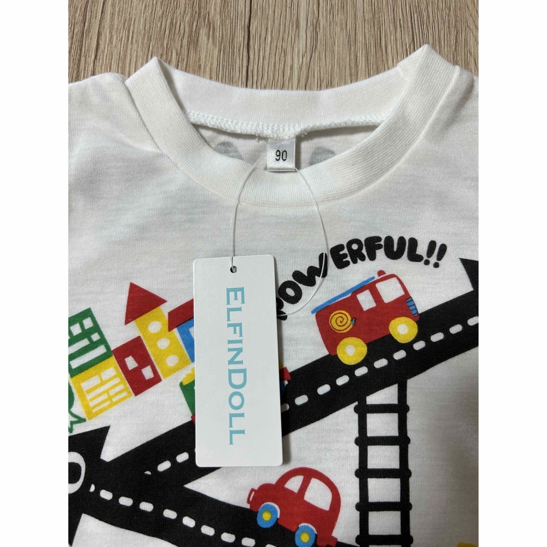 西松屋(ニシマツヤ)の西松屋　Tシャツ  90サイズ キッズ/ベビー/マタニティのキッズ服男の子用(90cm~)(Tシャツ/カットソー)の商品写真