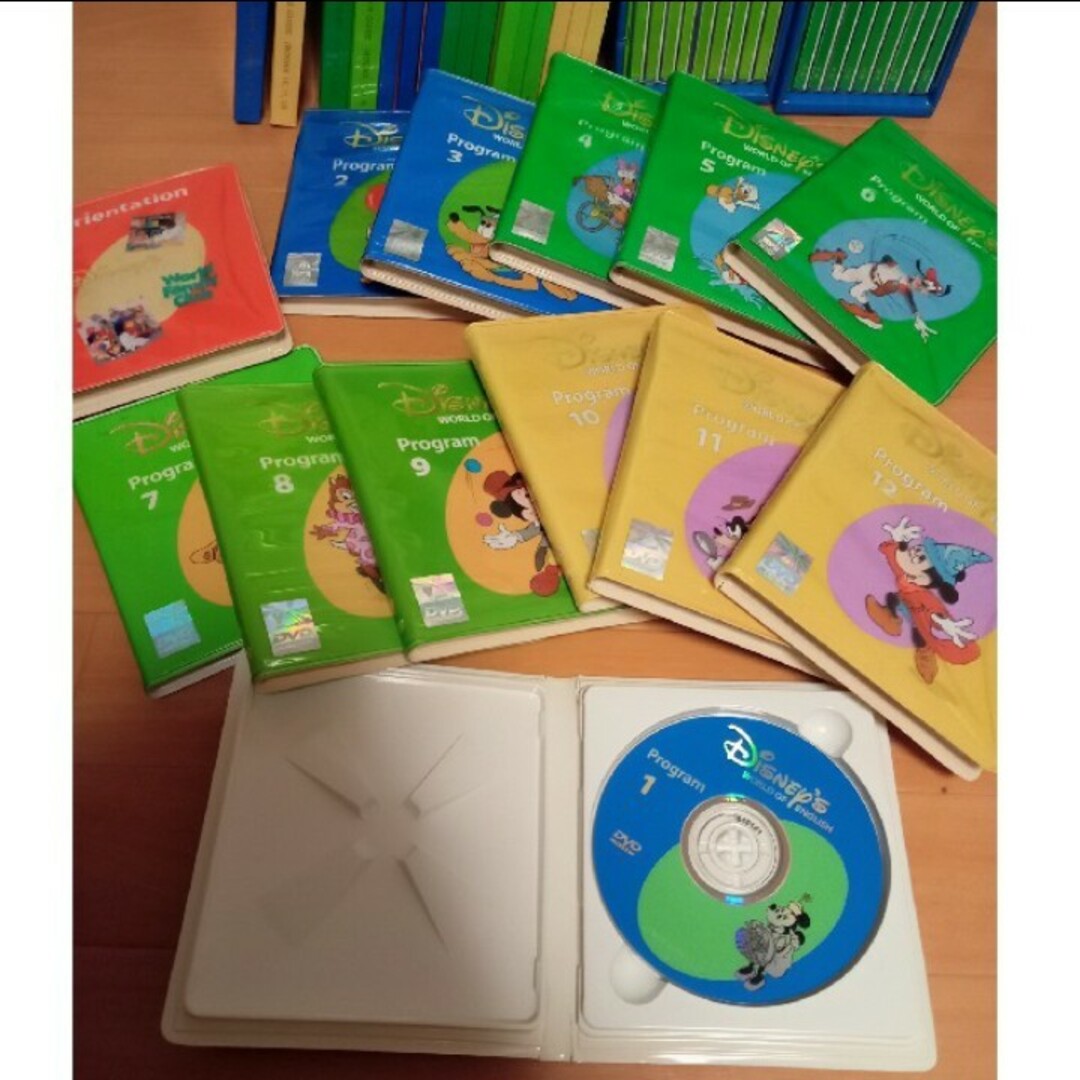 値下げ中!ディズニー英語DVD&book&CDセット
