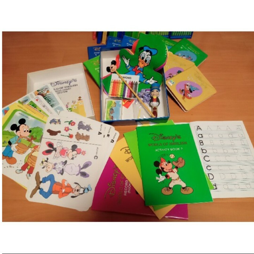 値下げ中!ディズニー英語DVD&book&CDセット