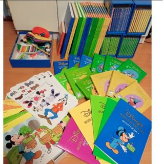 値下げ中!ディズニー英語DVD&book&CDセット