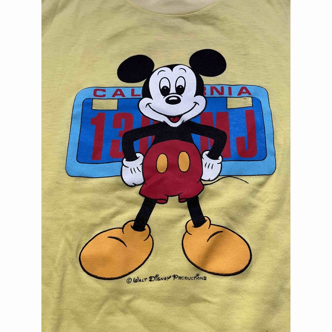 ミッキーマウス(ミッキーマウス)のDisney ミッキーマウス 両面プリント ダイヤクラブ　日本製　Tee メンズのトップス(Tシャツ/カットソー(半袖/袖なし))の商品写真