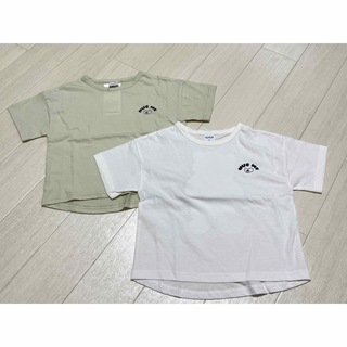【未使用品】DHOLIC くまさんTシャツセット(Tシャツ/カットソー)