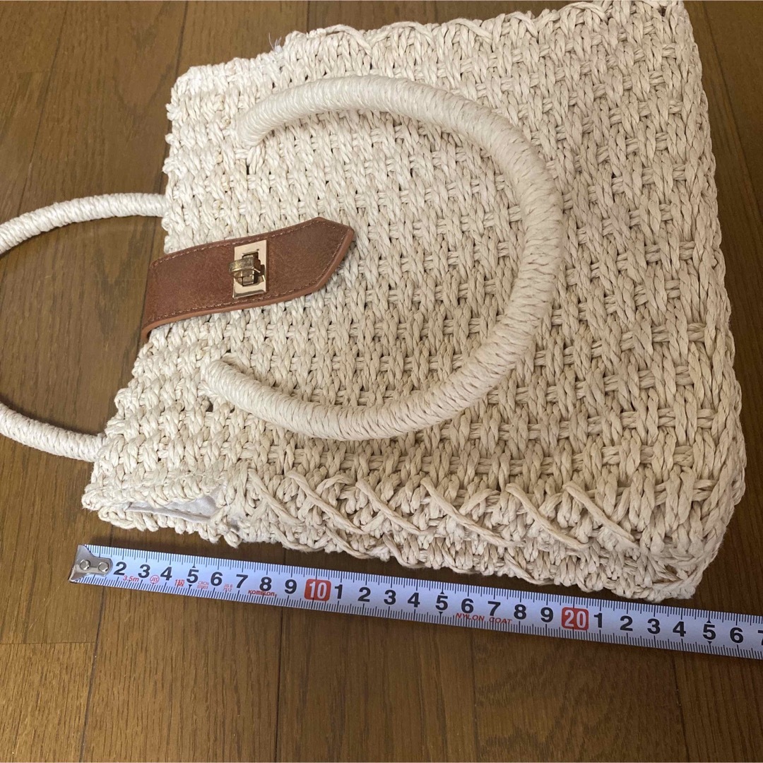 レディース　かごバック　編みバッグ レディースのバッグ(かごバッグ/ストローバッグ)の商品写真