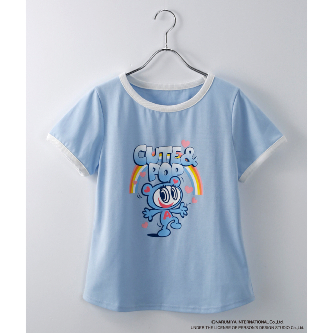 angelblue(エンジェルブルー)のみやび様専用新品エンジェルブルー　Tシャツ レディースのトップス(Tシャツ(半袖/袖なし))の商品写真