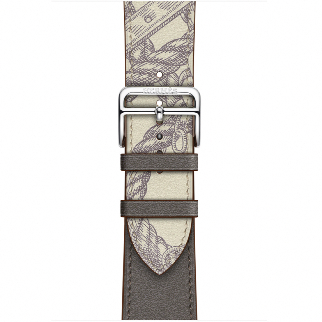 Hermes - Apple Watch HERMES ヴォー・スウィフト(エタン/ベトン)の