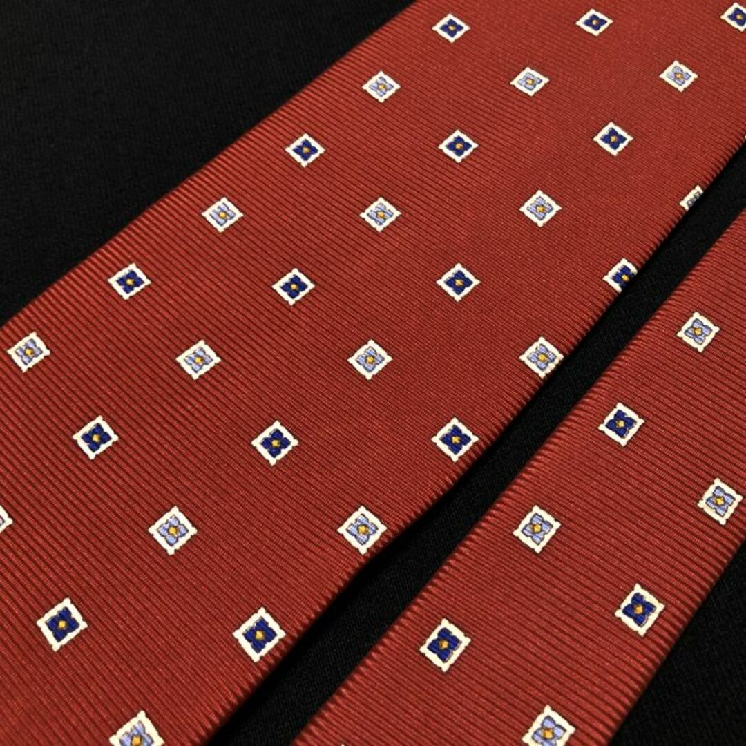 Dunhill(ダンヒル)のダンヒル フラワー ワインレッド ネクタイ A103-V10 メンズのファッション小物(ネクタイ)の商品写真