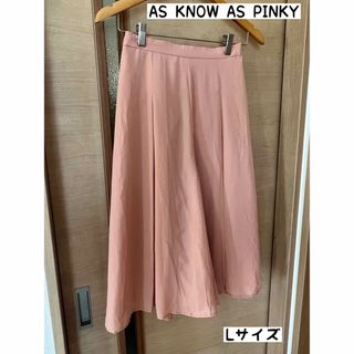 アズノゥアズピンキー(AS KNOW AS PINKY)のAS KNOW AS PINKY パンツ　ガウチョパンツ　ワイドパンツ　(カジュアルパンツ)