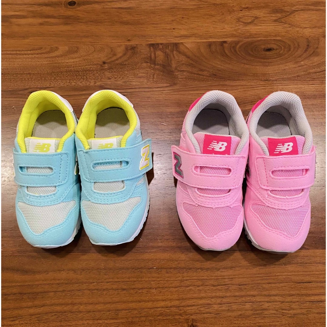 New Balance(ニューバランス)の【美品】 ニューバランス 373 2足セット売り 14cm キッズ/ベビー/マタニティのベビー靴/シューズ(~14cm)(スニーカー)の商品写真