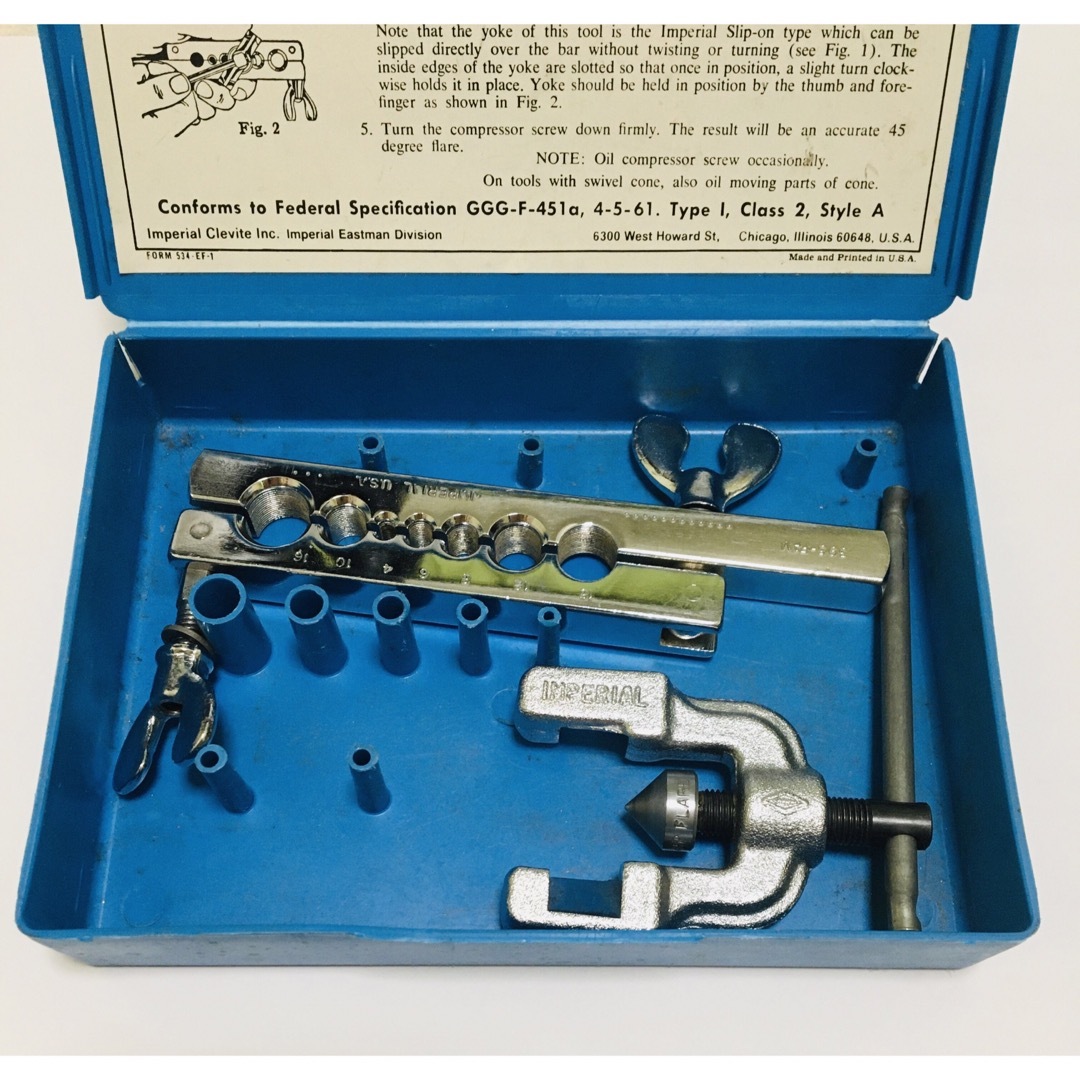 工具/メンテナンスImperial Eastman tubing Tool Kit