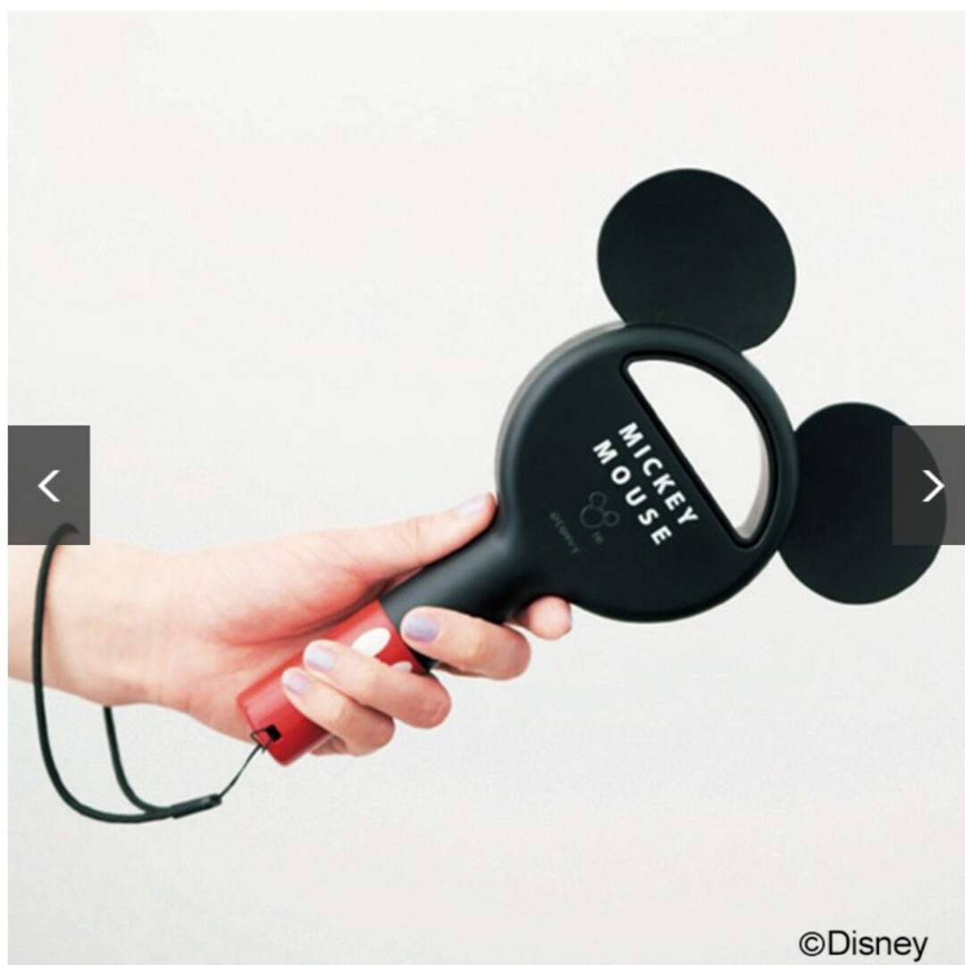 Disney(ディズニー)の新品未開封☆ミッキーマウスハンディ扇風機 スマホ/家電/カメラの冷暖房/空調(扇風機)の商品写真