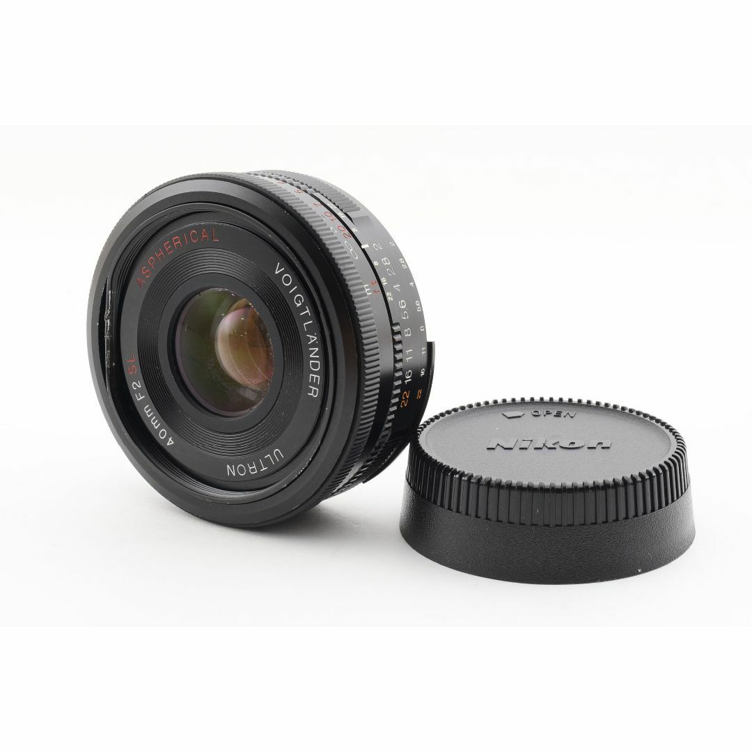 美品★フォクトレンダーULTRON 40mm F2 ニコンF