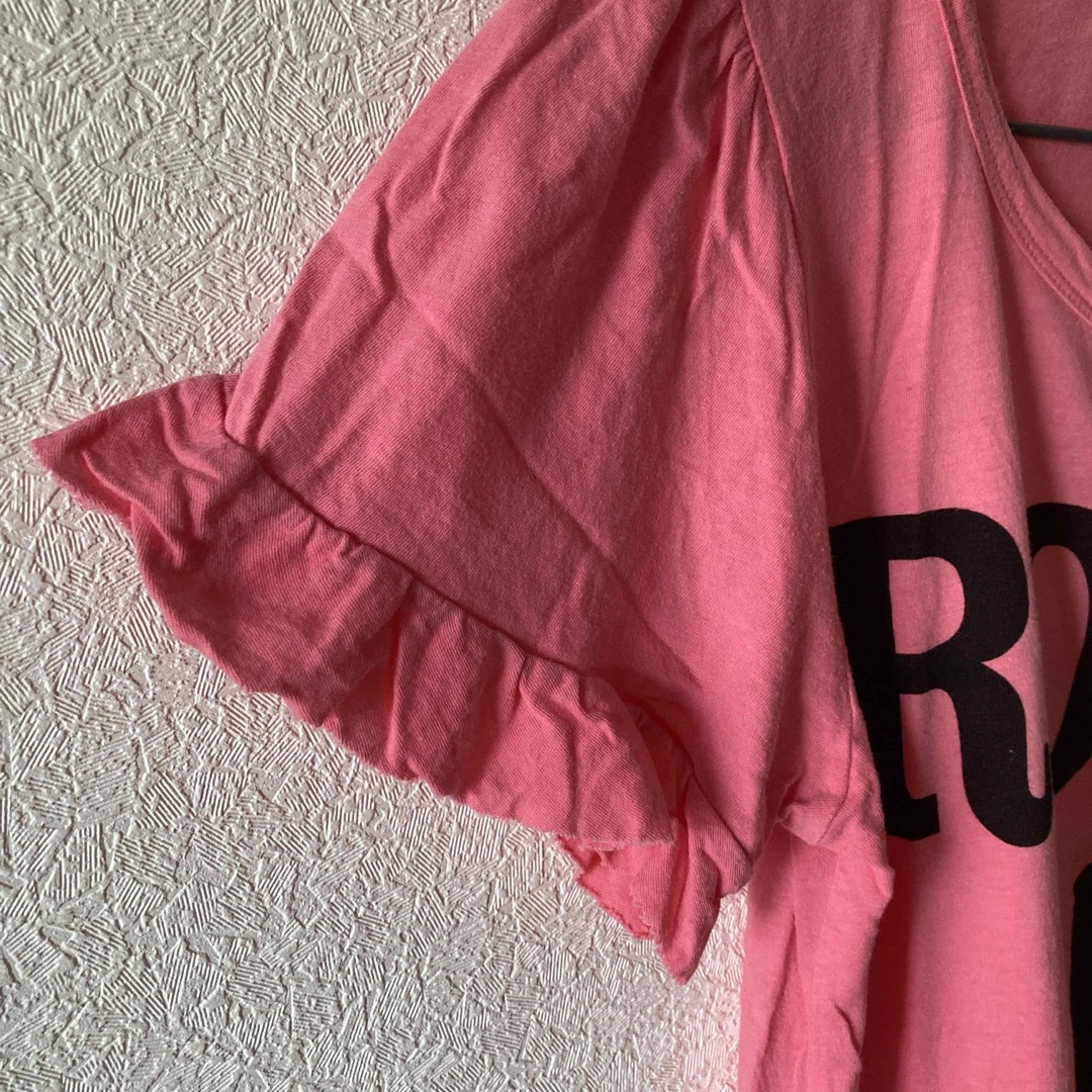 FREE'S SHOP(フリーズショップ)のTシャツ　フリーズショップ　FREE'S  ピンク　ロック　フェス　M レディースのトップス(Tシャツ(半袖/袖なし))の商品写真