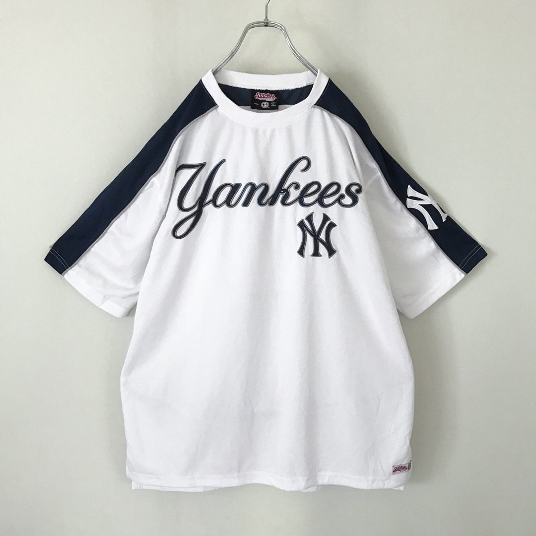 憧れの Stitches MLB NY ヤンキース デレクジータ ジャージTシャツ