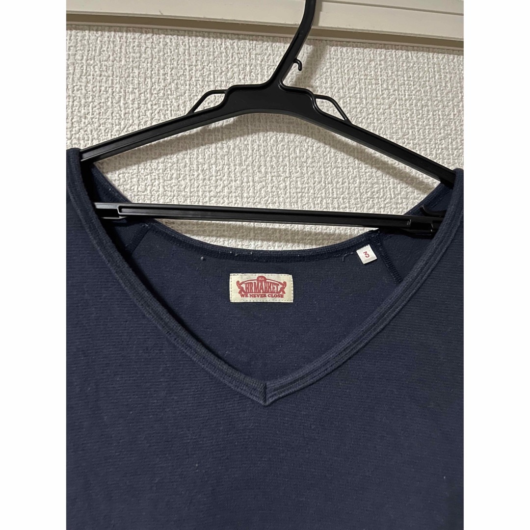 HOLLYWOOD RANCH MARKET(ハリウッドランチマーケット)のメンズ　ハリラン七分袖 メンズのトップス(Tシャツ/カットソー(七分/長袖))の商品写真