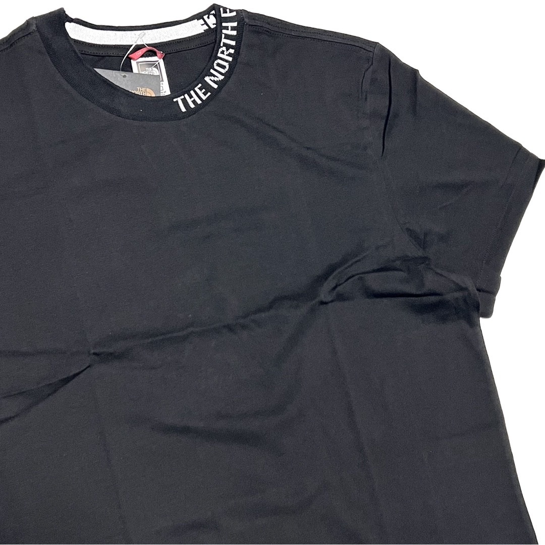 THE NORTH FACE(ザノースフェイス)のセット値引き限定価格S 海外限定 ノースフェイス ネックロゴ Ｔシャツ TEE メンズのトップス(Tシャツ/カットソー(半袖/袖なし))の商品写真