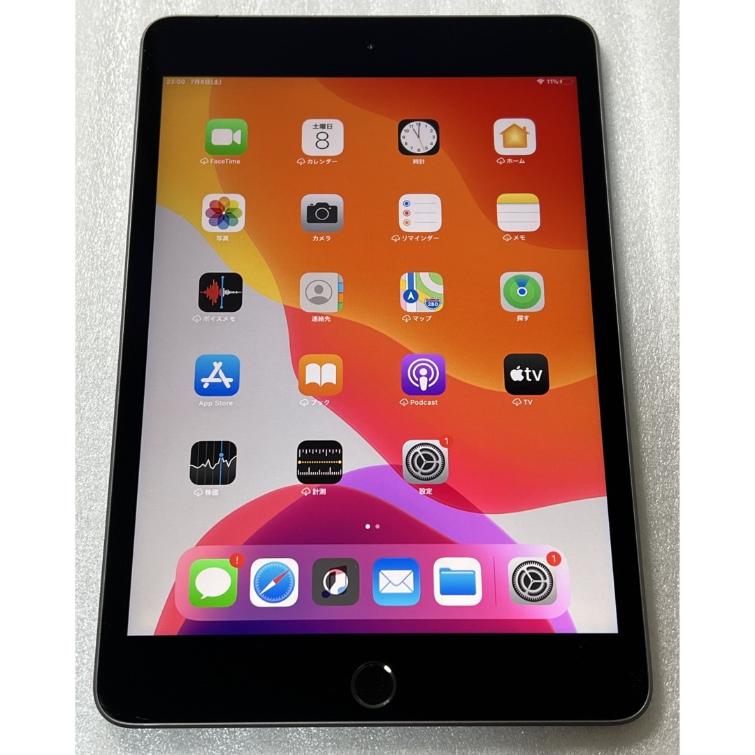 iPad mini 第5世代 64GB SIM シム　フリー MUX52J／Aタブレット