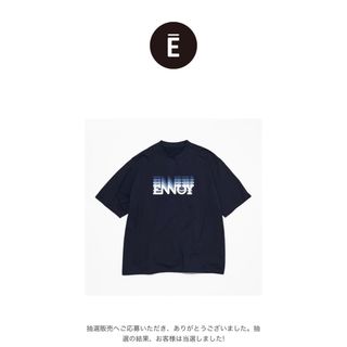 ワンエルディーケーセレクト(1LDK SELECT)のennoy Tシャツ　ネイビー　Mサイズ(Tシャツ/カットソー(半袖/袖なし))