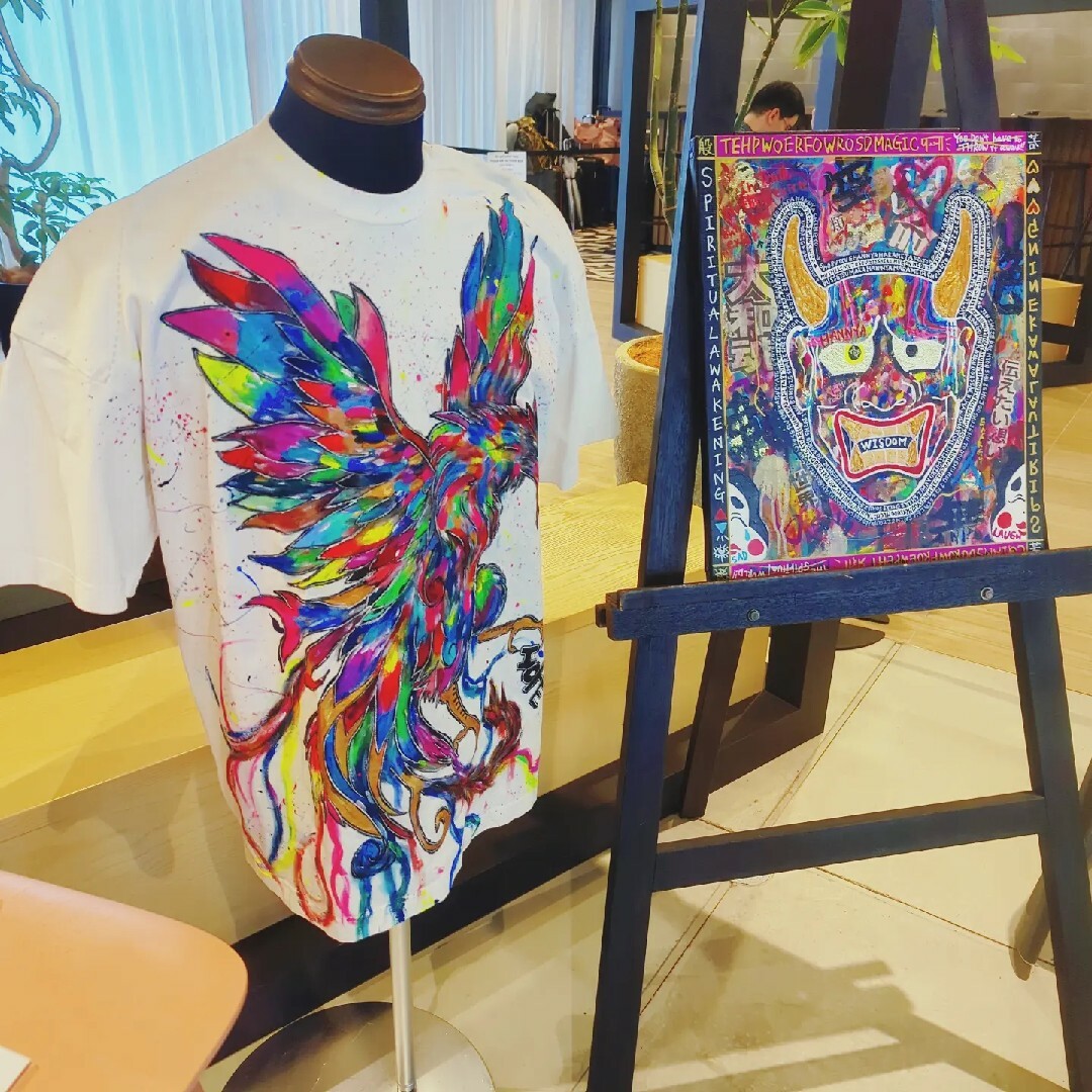 2021年製作*】智慧−WISDOM2- 現代アート 絵画 開運 般若